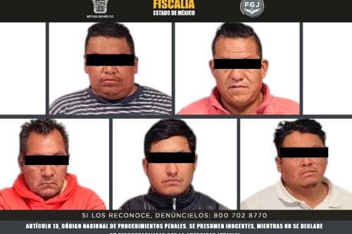 Estos sujetos exigían 3 mil pesos a un repartidor de aplicación en Almoloya de Juárez